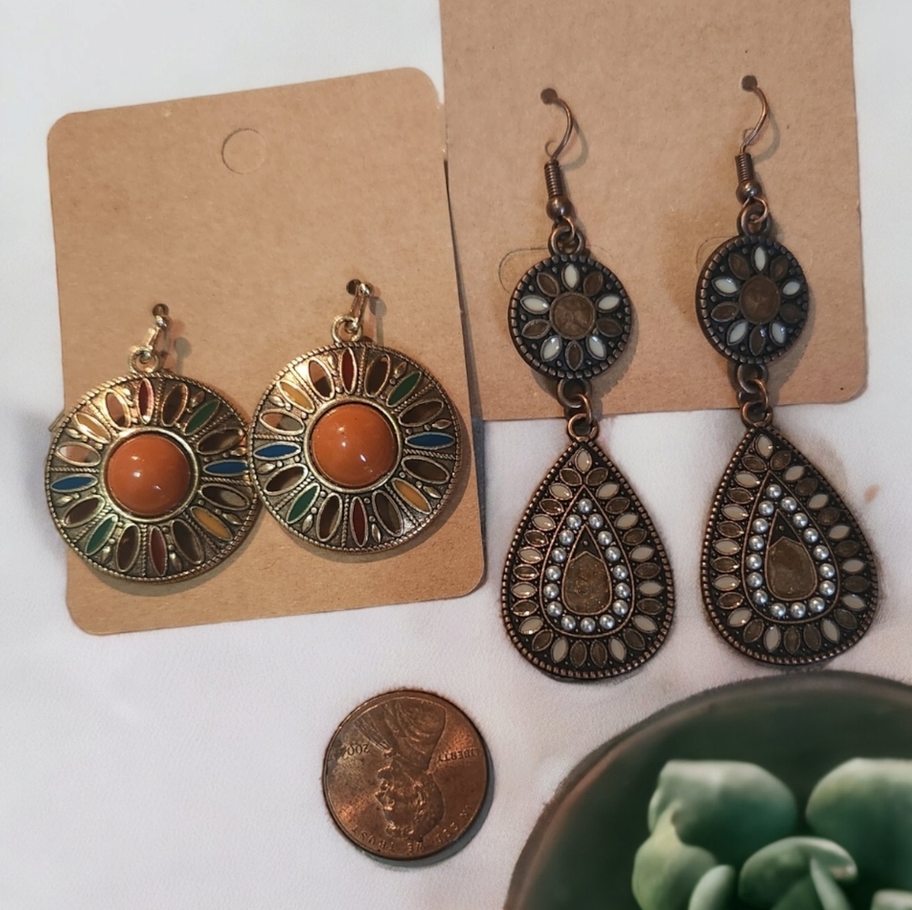 NEW! BOGO autumn  earrings- BTQ